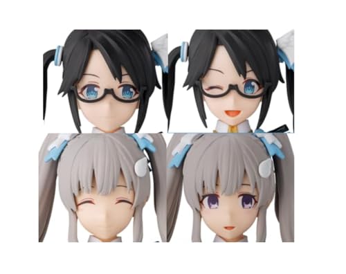 Bandai Hobby Kit 30MS Option Frisur & Gesichtsteile Set (Yuika Mitsumine/Kiriko Yuoku) von BANDAI SPIRITS