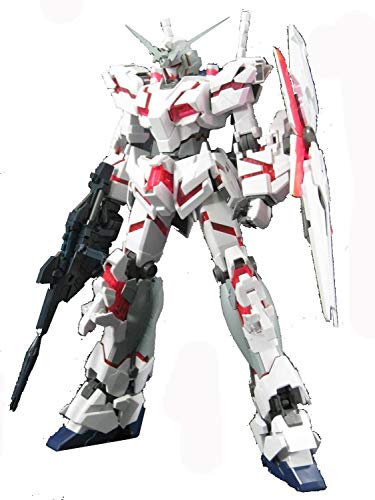 Bandai Hobby Modell-Figur, RX-0, Unicorn Gundam, in HD-Farbe mit MS-Käfig, Master-Grade-Figur, Maßstab 1:100 Bandai Hobby Modell-Figur, RX-0, Unicorn Gundam, in HD-Farbe mit MS-Käfig, Master-Grade-Figur, Maßstab 1:100 von BANDAI SPIRITS