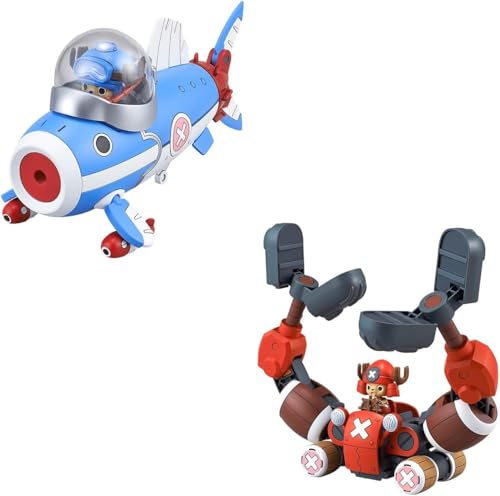 Bandai Spirits One Piece Chopper Robot No. 3 & 5 (Chopper U-Boot & Chopper Crane) Farbcodiertes Kunststoffmodell von BANDAI SPIRITS