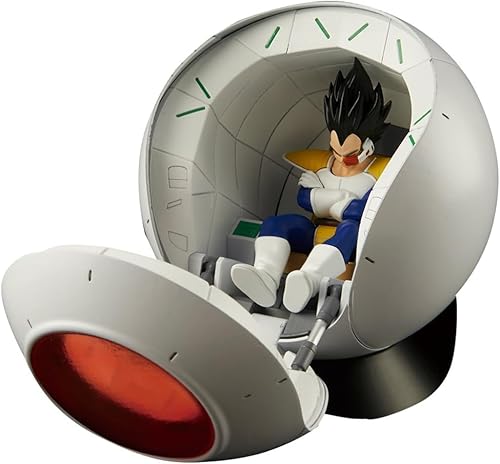 Dragon Ball Saiyan farbcodierte Kunststoffkapsel von Figure-Rise Mechanik von BANDAI SPIRITS