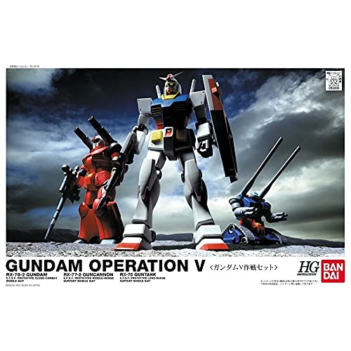 Gundam - 1/144 HGUC Gundam Operation V Set - Modellbausatz Gundam - 1/144 HGUC Gundam Operation V Set - Modellbausatz von BANDAI SPIRITS