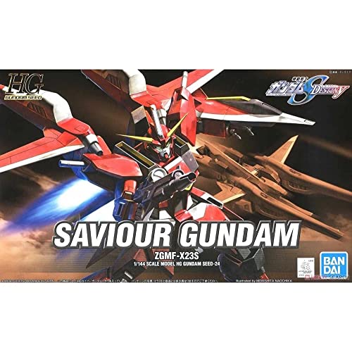 ZGMF-X23S Saviour Gundam GUNPLA HG High Grade Gundam Seed Destiny 1/144 von BANDAI SPIRITS
