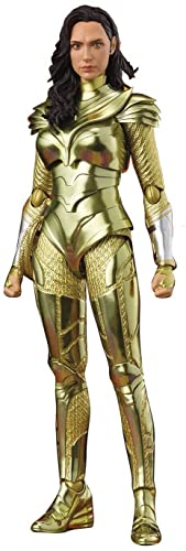 BANDAI - Wonder Woman 1984 - sh figuarts - Wonder Woman golden Armor 16 cm, BAS60499, Mehrfarbig, One Size BANDAI - Wonder Woman 1984 - sh figuarts - Wonder Woman golden Armor 16 cm, BAS60499, Mehrfarbig, One Size von TAMASHII NATIONS