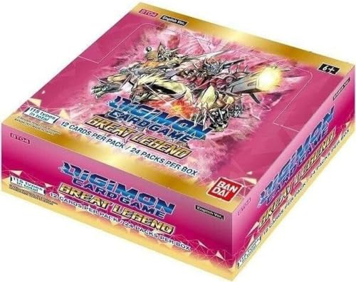 BAN DAI Digimon Card Game - Great Legend - Booster Display (EN) von BANDAI
