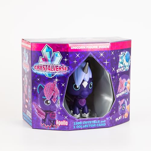BANDAI, Crystalverse Classic Apollo, Mehrfarbig, CU49507 Dekorieren Sie Ihr Einhorn mit bunten Kristallen BANDAI, Crystalverse Classic Apollo, Mehrfarbig, CU49507 Dekorieren Sie Ihr Einhorn mit bunten Kristallen von BANDAI