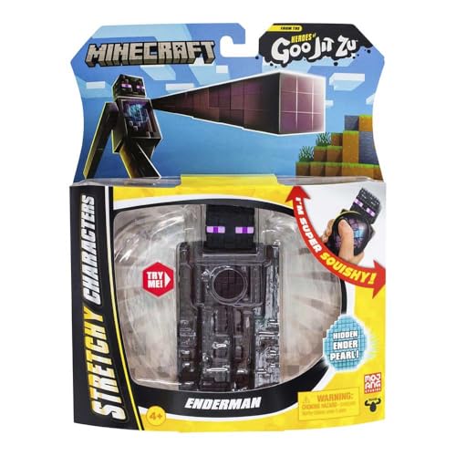 BANDAI, Heroes de GOO JIT Zu Actionfigur, Universum Minecraft, Enderman, Fug und Crush, Mehrfarbig CO42766 von BANDAI