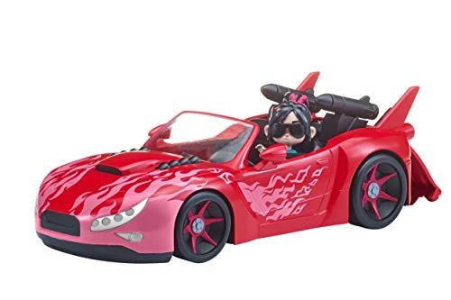 BANDAI 36865 Wreck-It Ralph Fahrzeugauto und Vanellope Figur, rot von BANDAI