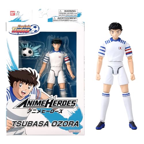 Bandai - Anime Heroes - Captain Tsubasa - Actionfigur Anime Heroes 17 cm - Tsubasa Ozora - Gelenkfigur mit Zubehör - Manga-Figur - Fussball Figuren - Spielzeug für Kinder ab 4 Jahren - 37791 Bandai - Anime Heroes - Captain Tsubasa - Actionfigur Anime Heroes 17 cm - Tsubasa Ozora - Gelenkfigur mit Zubehör - Manga-Figur - Fussball Figuren - Spielzeug für Kinder ab 4 Jahren - 37791 von Bandai