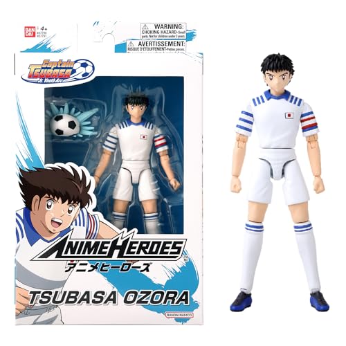 Bandai - Anime Heroes - Captain Tsubasa - Actionfigur Anime Heroes 17 cm - Tsubasa Ozora - 37791 von Bandai