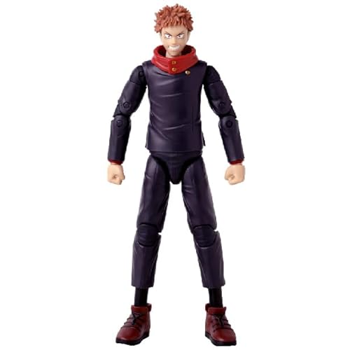 BANDAI - Anime Heroes - Jujutsu Kaisen - Action Figur 17 cm - Itadori Yuji Black Flash-Version- Gelenkfigur Yuji - Offizielle Lizenz Jujutsu Kaisen - Spielzeug für Kinder ab 4 Jahren - 36987 BANDAI - Anime Heroes - Jujutsu Kaisen - Action Figur 17 cm - Itadori Yuji Black Flash-Version- Gelenkfigur Yuji - Offizielle Lizenz Jujutsu Kaisen - Spielzeug für Kinder ab 4 Jahren - 36987 von BANDAI