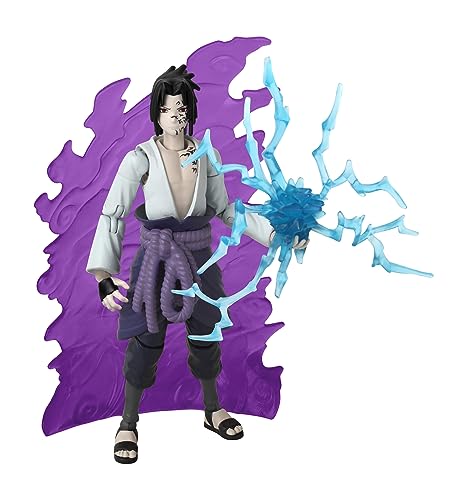 Bandai – Anime Heroes - Sasuke Uchiwa - Anime Heroes Beyond Figur 17 cm - Verwandlung Fluchmal: Zustand 1-37712 von Bandai