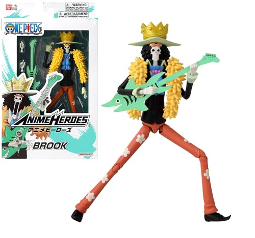 BANDAI – Anime Heroes - One Piece - Anime Heroes Figur 17 cm - Brook - 37006 BANDAI – Anime Heroes - One Piece - Anime Heroes Figur 17 cm - Brook - 37006 von BANDAI