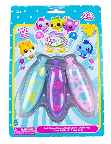 BANDAI BB80080 Crushies Bananas Babies Dreierpack-Sammelfiguren, merhfarbig, S BANDAI BB80080 Crushies Bananas Babies Dreierpack-Sammelfiguren, merhfarbig, S von BANDAI