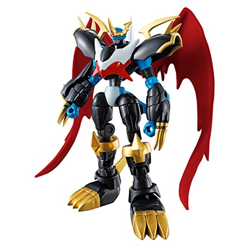 BANDAI Shokugan Shodo Digimon Imperialdramon Anime Figur | 10 cm hohes Imperialdramon Digimon Spielzeug mit 2 Transformationsmodi Shodo Digimon Actionfiguren inspiriert von der Digimon von BANDAI