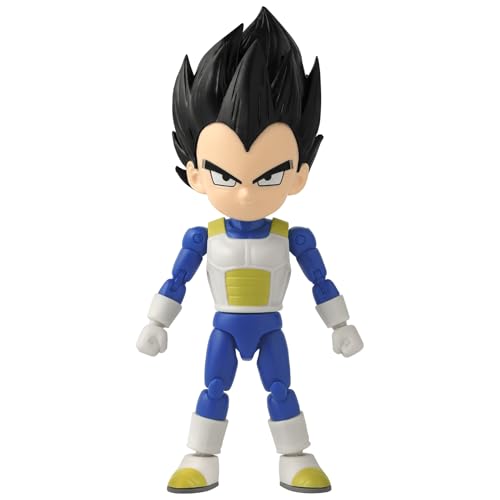 BANDAI - Dragon Ball Daima Kid Vegeta - Figur Dragon Star 17 cm - Kid Vegeta Figur mit Zubehör - Offizielle Dragon Ball Lizenz - Bewegliche Mini-Vegeta-Figur - Spielzeug ab 4 Jahren - 40736 von BANDAI