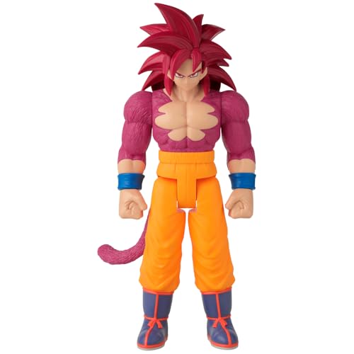 BANDAI Dragon Ball Daima Limit Breaker SS4 Figur Goku Daima, 30 cm, TV-Serie Dragon Ball Daima (2024), beweglich und Mehrfarbig (40903) von BANDAI