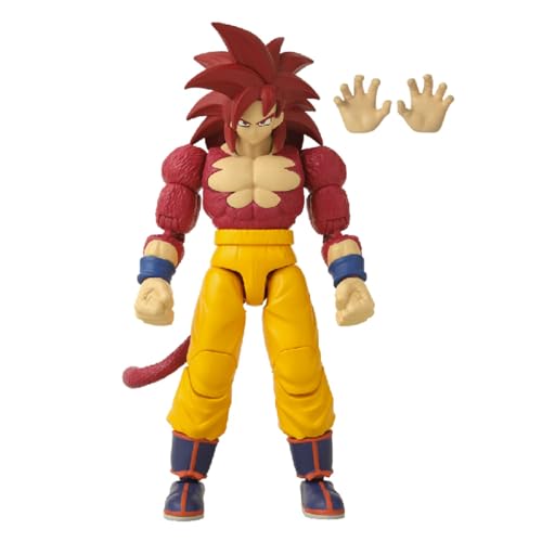 BANDAI Dragon Ball Daima SS4 Goku Daima Dragon Stars Actionfigur, 17 cm, inspiriert von der neuen TV-Serie Dragon Ball Daima (2024), beweglich und Mehrfarbig (40737) von BANDAI