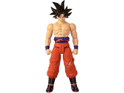 Bandai – Dragon Ball Super – Riesenfigur Limit Breaker – Ultra Instinct Goku Sign – Offizielle Lizenz - Große Gelenkfigur Goku - 36749 von BANDAI