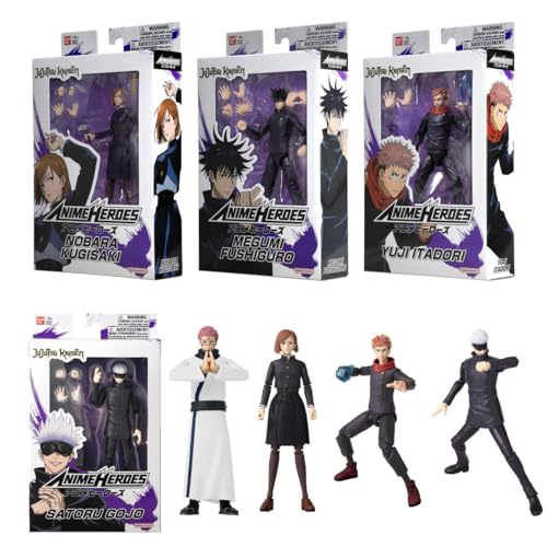 BANDAI - Figur - Anime Heroes - Jujutsu Kaisen - 17cm - (6 Verschiedene Figuren - einzeln verpackt) - 36980 von BANDAI