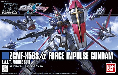 Bandai Hobby - Gundam Seed Destiny - #198 Force Impulse Gundam, HGCE 1/144 Modellbausatz von BANDAI SPIRITS