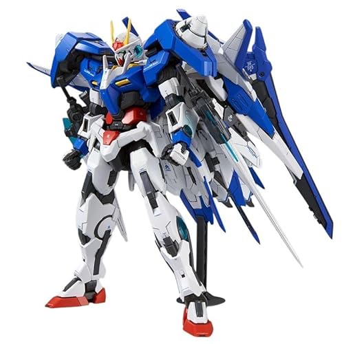 BANDAI Hobby MG 1/100 OO XN Raiser | Gundam Master Grade Kit 00 V | detailliertes und bewegliches Modell | Trans-Am Effect | Komplettpaket mit XN Unit und OO Raiser | Die ultimative Fusion! BANDAI Hobby MG 1/100 OO XN Raiser | Gundam Master Grade Kit 00 V | detailliertes und bewegliches Modell | Trans-Am Effect | Komplettpaket mit XN Unit und OO Raiser | Die ultimative Fusion! von BANDAI