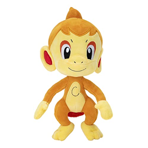 Bandai JW2692 - Pokémon – Plüschtier Panflam (Chimchar) – 20 cm - sehr weich von Bandai