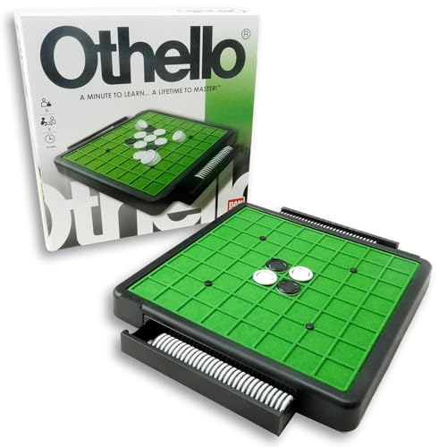 Bandai Spaß & Denkspiele – Othello – Gesellschaftsspiel – Strategiespiel – Spieleklassiker - 2 Spieler - 15 - 20min - ab 7 Jahren von Bandai