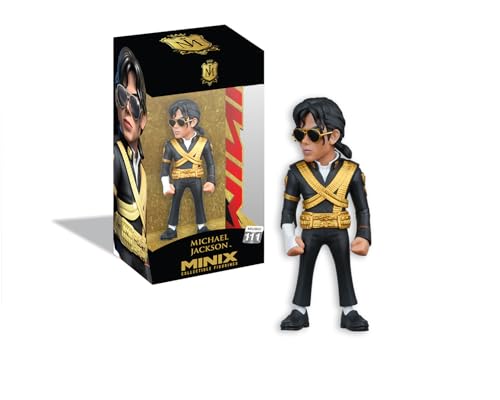 BANDAI Minix Sammelfigur, 12 cm, Michael Jackson 10K, Sammlerstücke für Ausstellung, Geschenkidee, Spielzeug für Kinder und Erwachsene, Musikfans (MN18895) von BANDAI