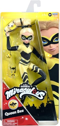 BANDAI Miraculous Ladybug - Modepuppe 26 cm: Bienenkönigin von Bandai