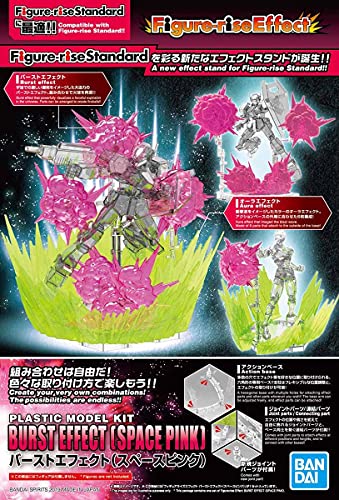 Bandai Model Kit Figur Rise Burst Effect Pink Zubehör Bandai Model Kit Figur Rise Burst Effect Pink Zubehör von BANDAI SPIRITS