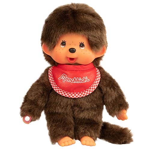 Monchhichi Garçon Bavoir Rouge 20 cm von Bandai