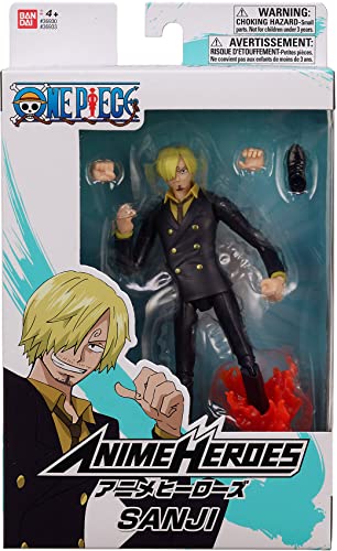 Bandai – Anime Heroes – One Piece – Anime Heroes Figur 17 cm – Sanji – 36933 Bandai – Anime Heroes – One Piece – Anime Heroes Figur 17 cm – Sanji – 36933 von Bandai