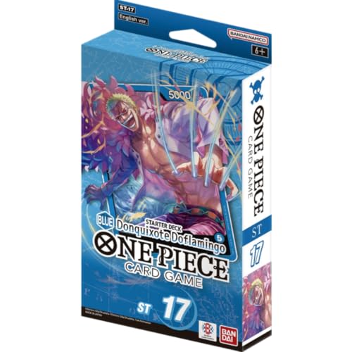BANDAI One Piece Card Game: Blue Donquixote Doflamingo ST17 Starter Deck - EN BANDAI One Piece Card Game: Blue Donquixote Doflamingo ST17 Starter Deck - EN von BANDAI