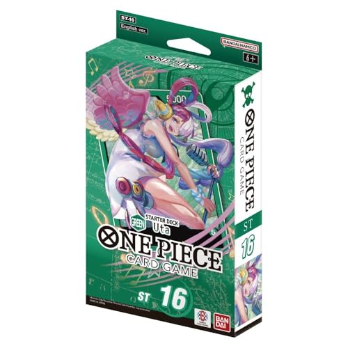 BANDAI One Piece Card Game: Green Uta ST16 Starter Deck - EN BANDAI One Piece Card Game: Green Uta ST16 Starter Deck - EN von BANDAI