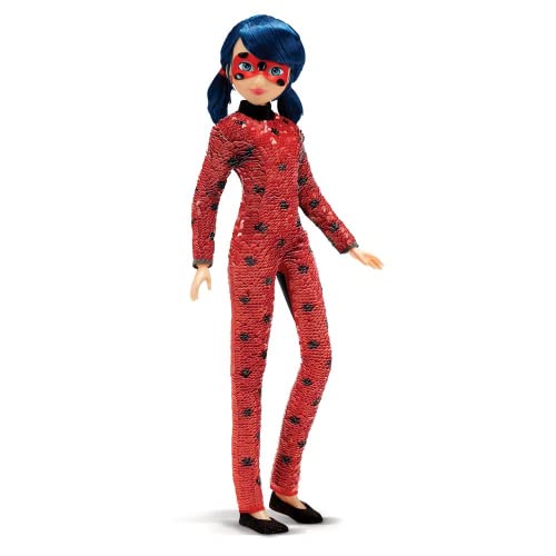 BANDAI - Miraculous Ladybug - Puppe mit Pailletten - Marinette - 26 cm große Ankleidepuppe - P50375 BANDAI - Miraculous Ladybug - Puppe mit Pailletten - Marinette - 26 cm große Ankleidepuppe - P50375 von BANDAI