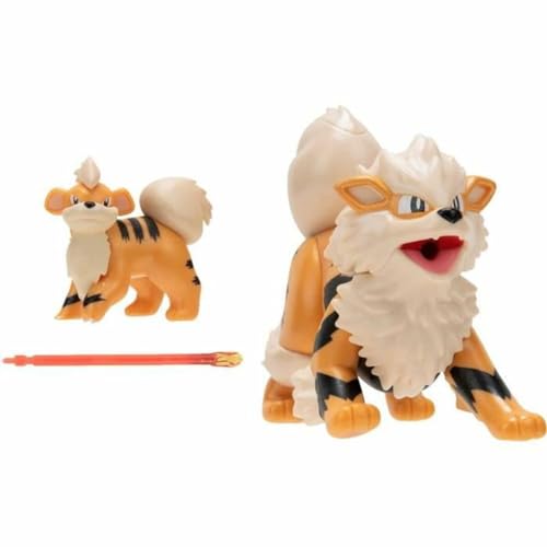 BANDAI - Pokémon – Caninos & Arcanine Evolution Pack – 5 cm Caninos-Figur + 10 cm Arkaninen-Figur – Pokémon-Figuren mit speziellem Finish – JW2804 von BANDAI