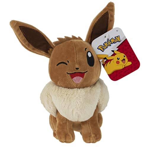 Bandai - Pokémon – Plüschtier Evoli (Eevee) – Plüschtier 20 cm weich – JW2361 von Bandai