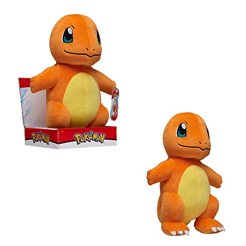 Bandai - Pokémon – Plüschtier Salamateche (Charmander) – Plüschtier 30 cm weich – JW0060 von Bandai