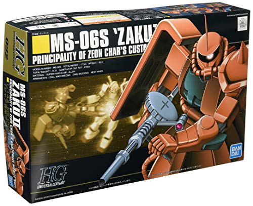 BANDAI SAS - Frankreich Ms-06s Zaku II Custom Modellbausatz Maßstab 1/144 Mobile Suit Gundam Hguc mk58888 BANDAI SAS - Frankreich Ms-06s Zaku II Custom Modellbausatz Maßstab 1/144 Mobile Suit Gundam Hguc mk58888 von BANDAI SPIRITS