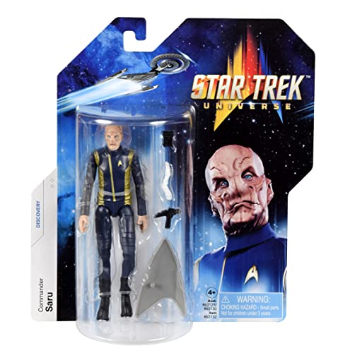 BANDAI Star Trek Commander Saru Actionfigur | 12,7 cm Discovery Spielzeug | Bewegliche Figur | Star Trek Geschenke und Merchandise von BANDAI