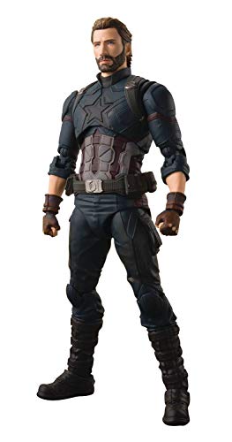 BANDAI TAMASHII Nations S.H. Figuarts Captain America & Tamashii Effect Explosion Avengers: Infinity War Actionfigur BANDAI TAMASHII Nations S.H. Figuarts Captain America & Tamashii Effect Explosion Avengers: Infinity War Actionfigur von BANDAI
