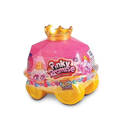 BANDAI TH00002 Pinky Promise Royal Carriage Set Blind Box enthält 3 sammelbare Gemmy Friends und 2 Haarspangen Mix and Match Edelsteine und Mädchenschmuck für anpassbaren tragbaren Spaß BANDAI TH00002 Pinky Promise Royal Carriage Set Blind Box enthält 3 sammelbare Gemmy Friends und 2 Haarspangen Mix and Match Edelsteine und Mädchenschmuck für anpassbaren tragbaren Spaß von BANDAI