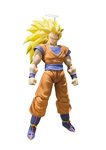 TAMASHII NATIONS 56016 S.H.Figuarts Super Saiyan 3 Z Dragon Ball Z SS3 Son Goku SH Figur, 20,3 cm, Mehrfarbig TAMASHII NATIONS 56016 S.H.Figuarts Super Saiyan 3 Z Dragon Ball Z SS3 Son Goku SH Figur, 20,3 cm, Mehrfarbig von TAMASHII NATIONS