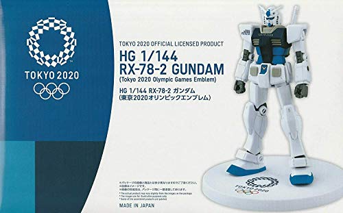 BANDAI Tokyo 2020 Olympics RX-78-2 Gundam HG 1/144 Figure Model Kit von BANDAI