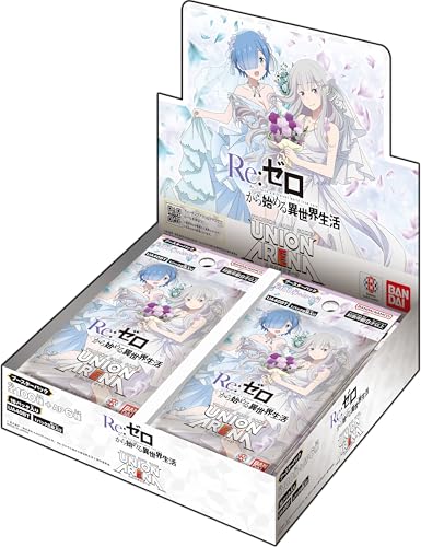 BANDAI UNION ARENA Booster Pack, Re:Zero - Starting Life in Another World [UA40BT] (Box) 16er-Pack von BANDAI