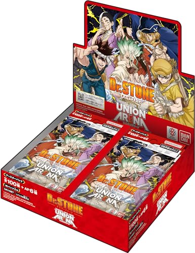 BANDAI Union ARENA Booster Pack Dr.Stone [UA14BT] (Box) 16 Stück von BANDAI