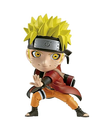 BANDAI Chibi Masters VE63383 Shippuden Anime Uzumaki Kawaii Naruto, 8 cm, mehrere Farben BANDAI Chibi Masters VE63383 Shippuden Anime Uzumaki Kawaii Naruto, 8 cm, mehrere Farben von BANDAI