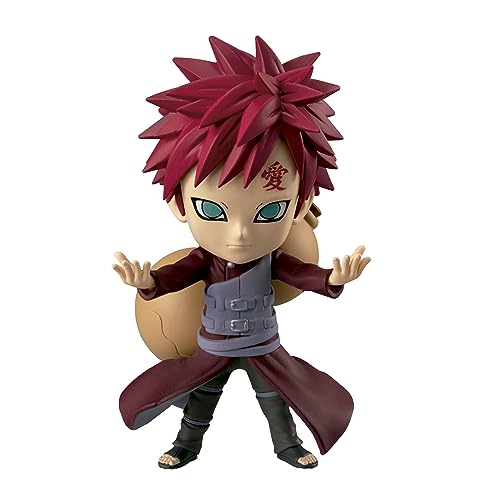 BANDAI Chibi Masters VE63391 Shippuden Anime Gaara of The Sand Kawaii Naruto, 8 cm, mehrere Farben von BANDAI
