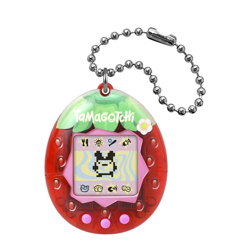 Bandai, Tamagotchi Virtuelles Haustier, Original Fresh Strawberry, Mehrfarbig, 42998, elektronisches Spielzeug für Kinder ab 8 Jahren, Ihr Lieblings-elektronisches Haustier Bandai, Tamagotchi Virtuelles Haustier, Original Fresh Strawberry, Mehrfarbig, 42998, elektronisches Spielzeug für Kinder ab 8 Jahren, Ihr Lieblings-elektronisches Haustier von BANDAI