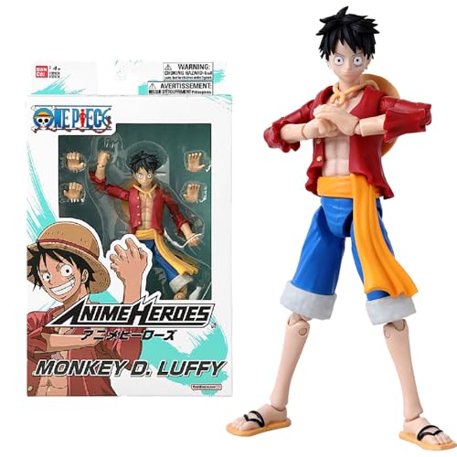 BANDAI – Anime Heroes – One Piece – Anime Heroes Figur 17 cm – Monkey D. Ruffy – 37008 BANDAI – Anime Heroes – One Piece – Anime Heroes Figur 17 cm – Monkey D. Ruffy – 37008 von BANDAI